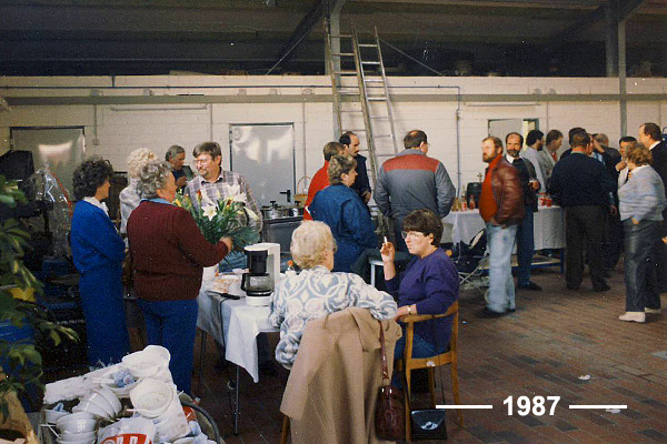 Einweihungsfeier 1987 in Stockheim bei Kreuzau